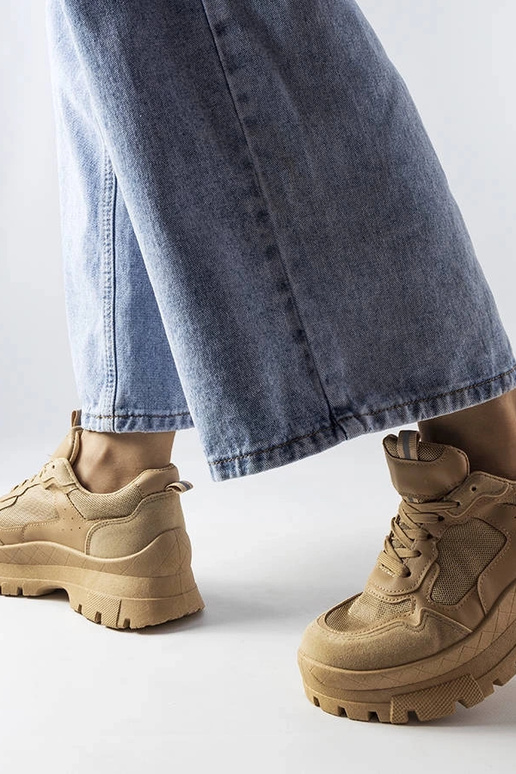 Mikeladze dunkelbeige Sportschuhe für... Mikeladze dunkelbeige Sportschuhe für...