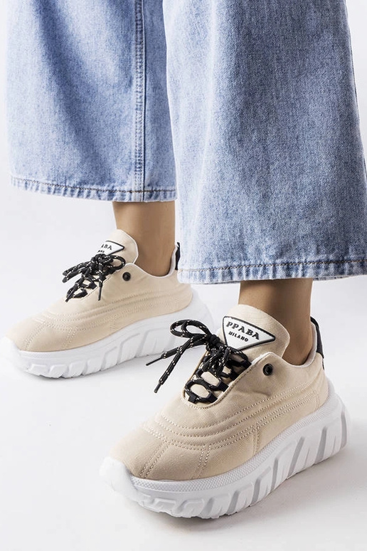 Beigefarbene Aisys-Sneakers Beigefarbene Aisys-Sneakers