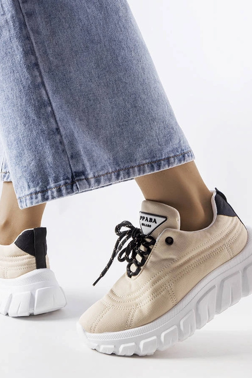 Beigefarbene Aisys-Sneakers Beigefarbene Aisys-Sneakers