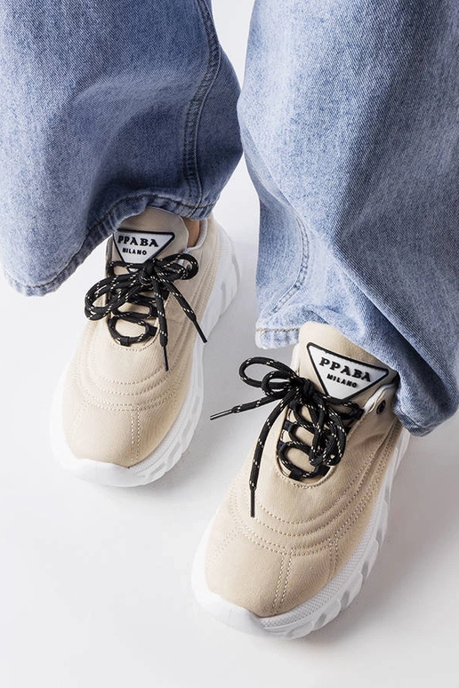 Beigefarbene Aisys-Sneakers Beigefarbene Aisys-Sneakers