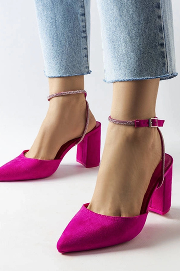 Rosafarbene Stella Pumps...