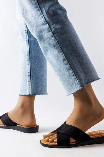 Schwarze Tiana-Flip-Flops 2