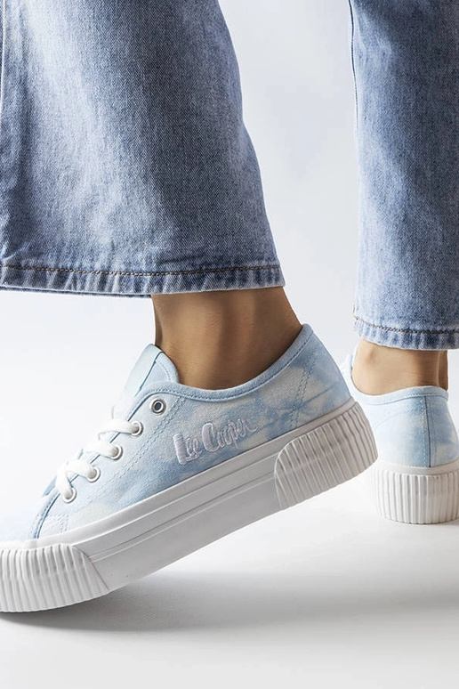 Blaue Lee Cooper Sneakers... Blaue Lee Cooper Sneakers...