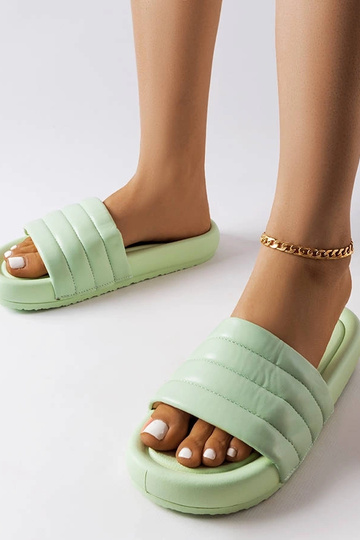 Grüne Flip-Flops mit... 2