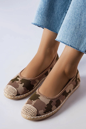 Grüne Slip-On-Espadrilles von Benedum 2