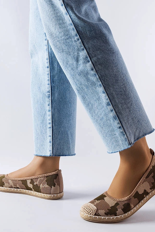 Grüne Slip-On-Espadrilles von Benedum Grüne Slip-On-Espadrilles von Benedum