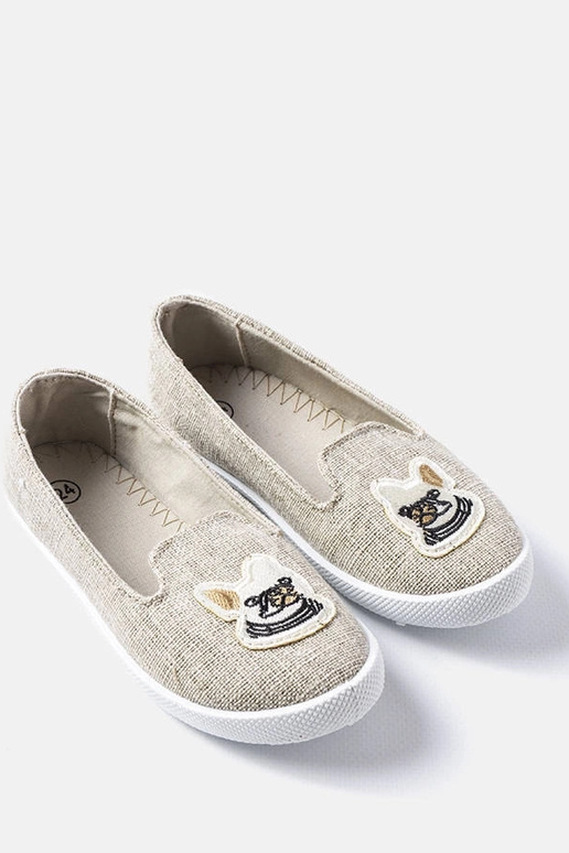 Graue Kinder-Sneaker mit... Graue Kinder-Sneaker mit...