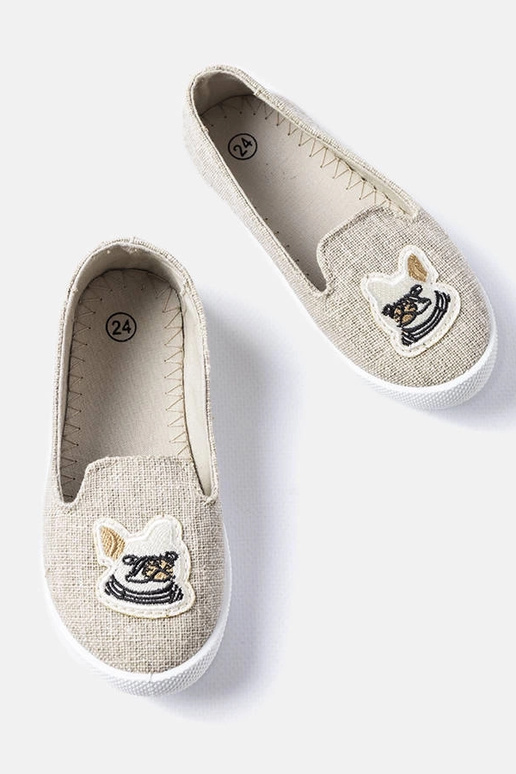 Graue Kinder-Sneaker mit... Graue Kinder-Sneaker mit...