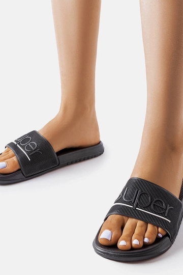 Schwarze Azelio-Flip-Flops...