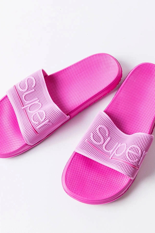 Rosa Azelio Gummi-Flip-Flops mit...