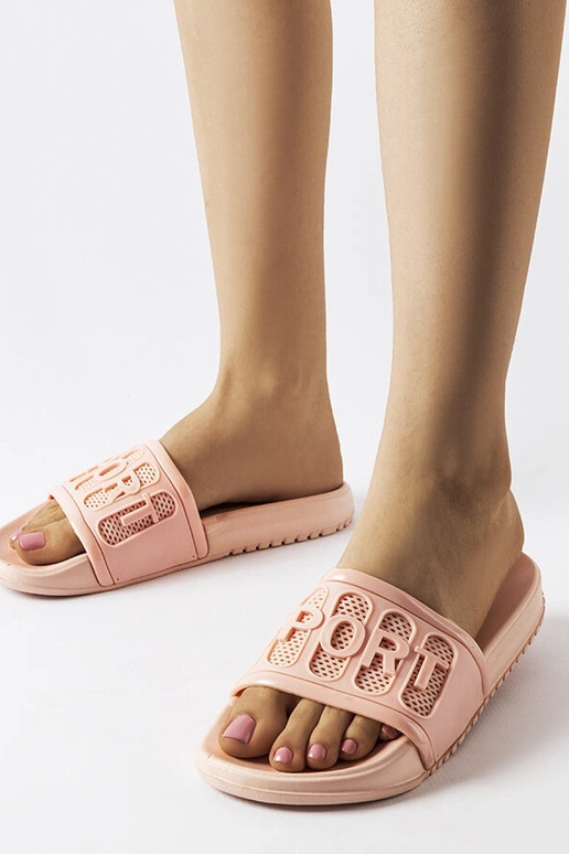 Moiariello – Rosa Flip-Flops aus Gummi