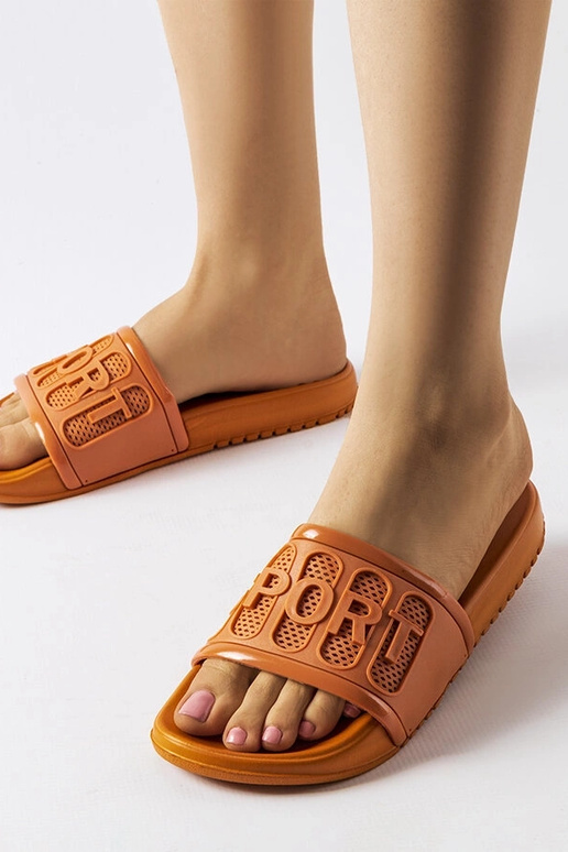 Moiariello – Orangefarbene Flip-Flops...