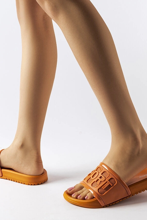 Moiariello – Orangefarbene Flip-Flops...