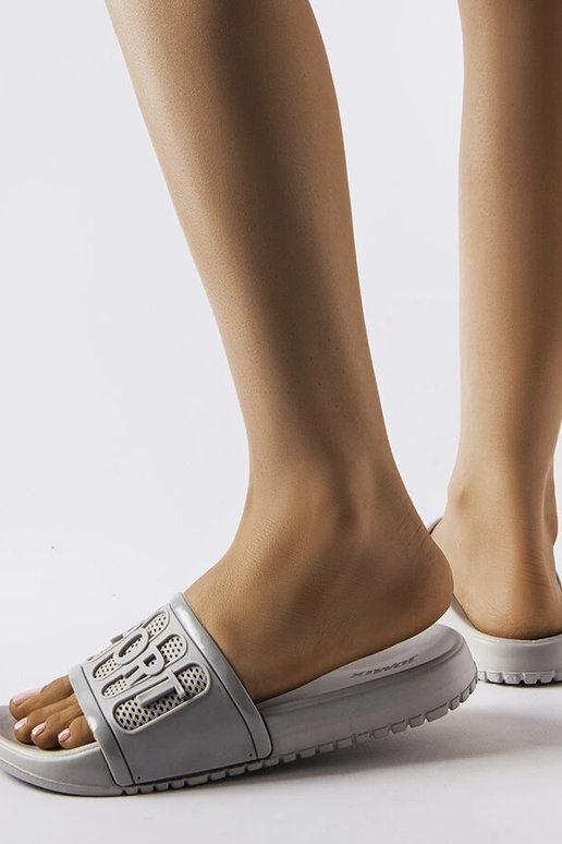 Moiariello – Graue Flip-Flops aus Gummi