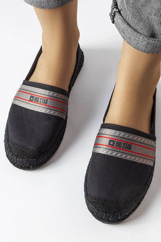 Schwarze Espadrilles mit großem Stern... Schwarze Espadrilles mit großem Stern...