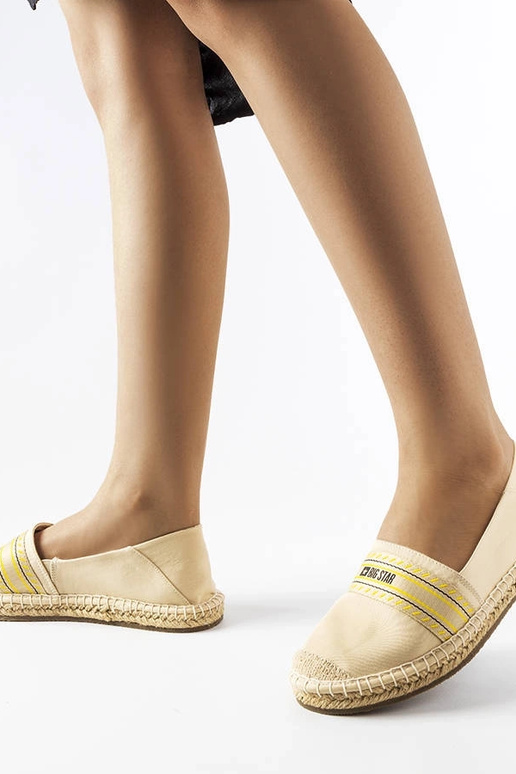 Beige Espadrilles Big Star LL274895 Beige Espadrilles Big Star LL274895