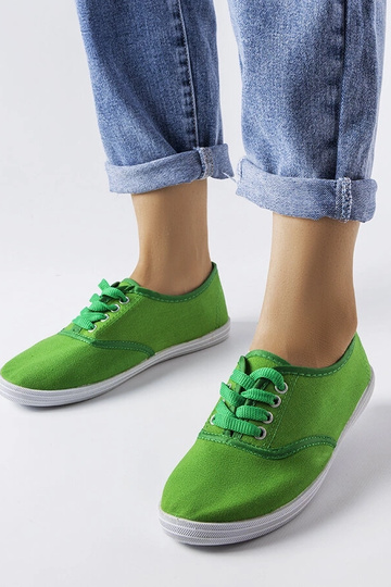 Grüne Wang-Sneakers