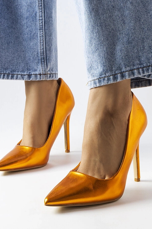 Delis – Pumps in Orange mit...