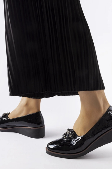 Schwarze Ballerinas aus...