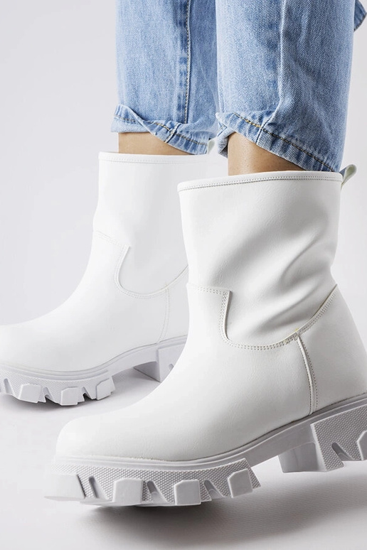 Wuori – Weiße Arbeitsstiefel zum...