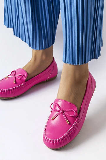 Rosa Loafer mit Schleife... 2
