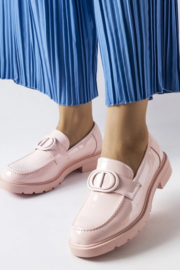 Rosafarbene Scranton-Loafer...