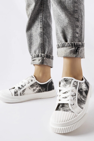 Schwarze Clavet-Sneakers im...
