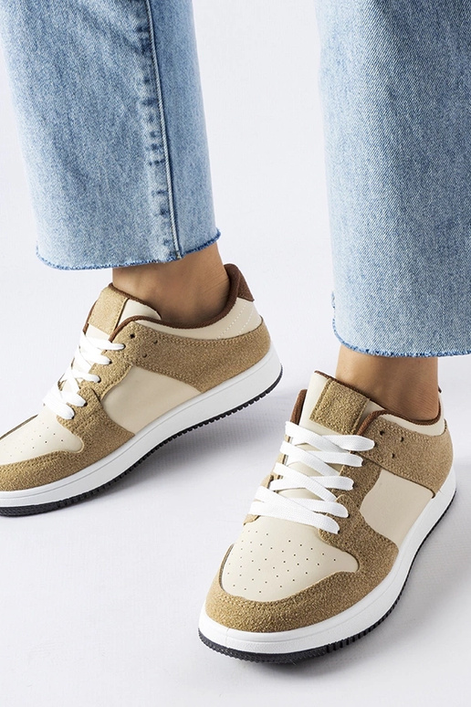 Beige Sneaker „Jacqueline“ Beige Sneaker „Jacqueline“