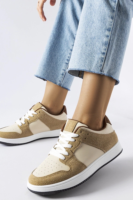 Beige Sneaker „Jacqueline“ Beige Sneaker „Jacqueline“