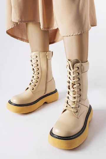 Beige isolierte...