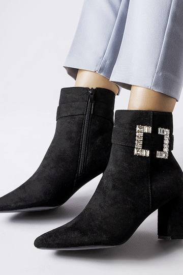 Schwarze Ankle Boots mit... 2