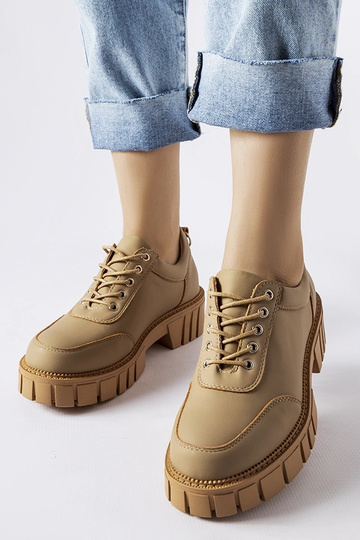 Braune Severino-Schuhe mit...
