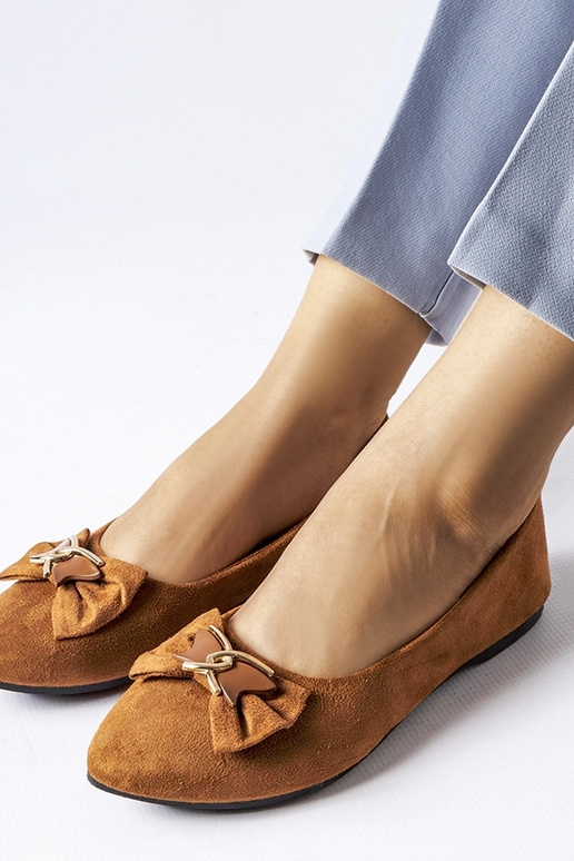 Jetté – Braune Ballerinas mit spitzer... Jetté – Braune Ballerinas mit spitzer...