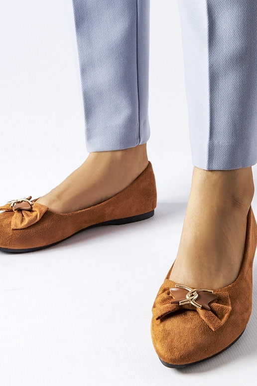 Jetté – Braune Ballerinas mit spitzer... Jetté – Braune Ballerinas mit spitzer...