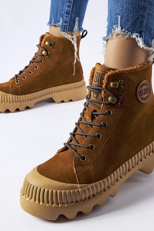 Braune Ledertasche BIG STAR KK274520