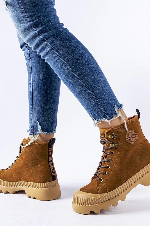 Braune Ledertasche BIG STAR KK274520