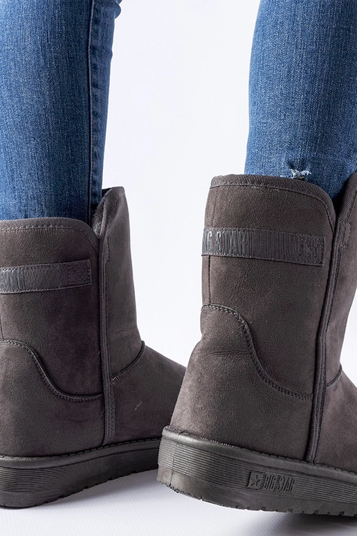 Big Star Graue Schneestiefel KK274619