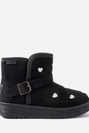 Schwarze Big Star Kinder-Schneestiefel KK374243