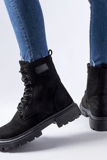 Schwarze isolierte Stiefel,... 2