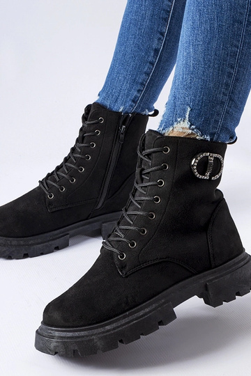 Schwarze Stiefel mit... 2