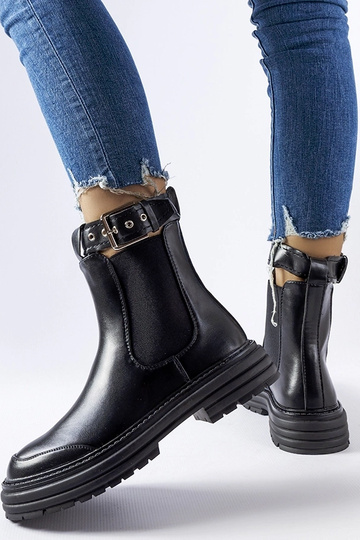Schwarze Stiefeletten mit... 2