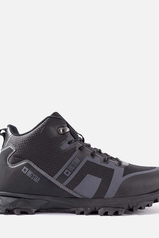 Schwarze isolierte Big Star-Stiefel... Schwarze isolierte Big Star-Stiefel...