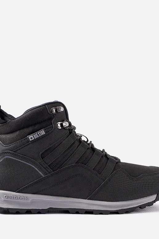 Schwarze isolierte Big Star-Stiefel...