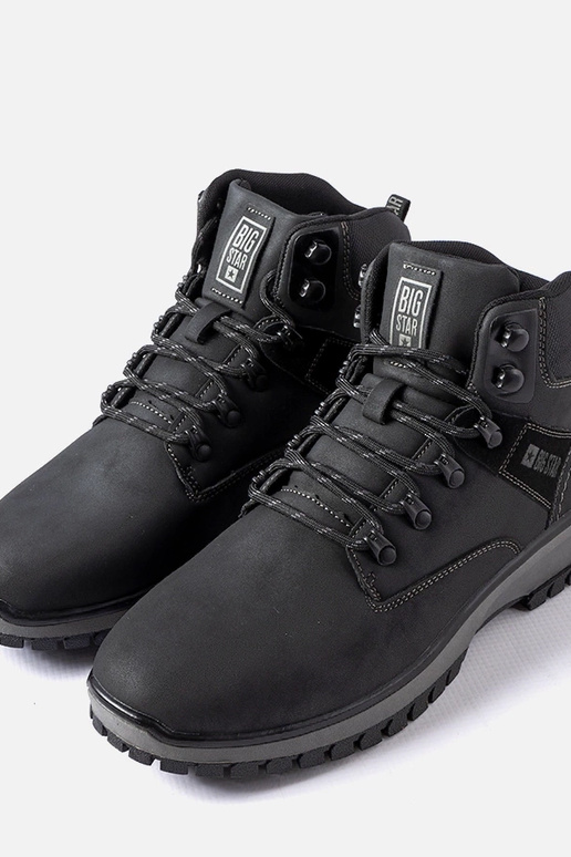 Schwarze Big Star Stiefel für Herren... Schwarze Big Star Stiefel für Herren...