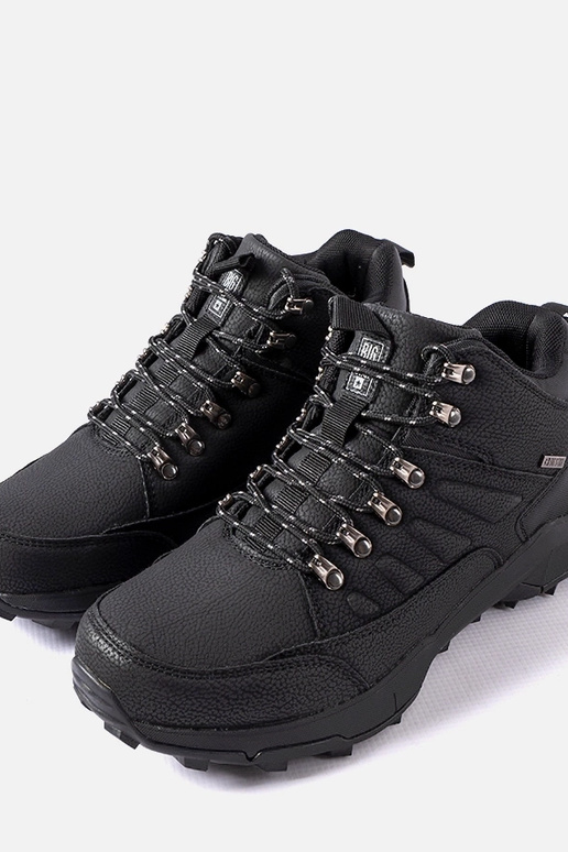 Schwarze isolierte Big Star-Stiefel... Schwarze isolierte Big Star-Stiefel...