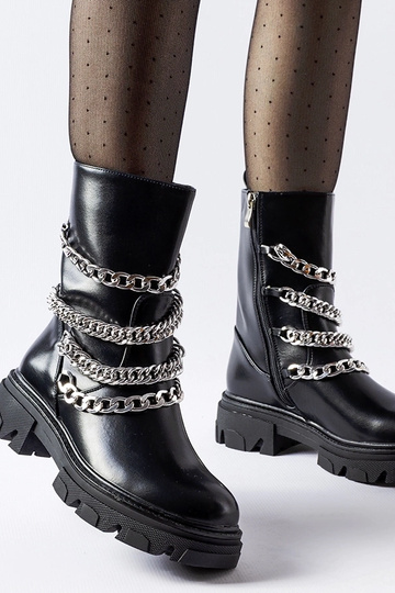 Schwarze Stiefeletten mit... 2