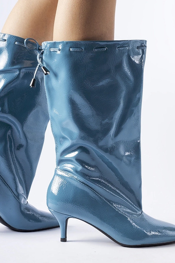 Clinton – Blaue Stiefel mit... 2