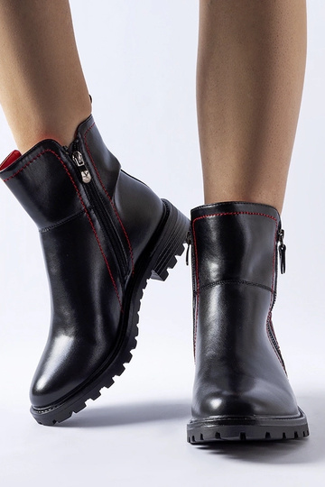 Schwarze Stiefeletten mit... 2