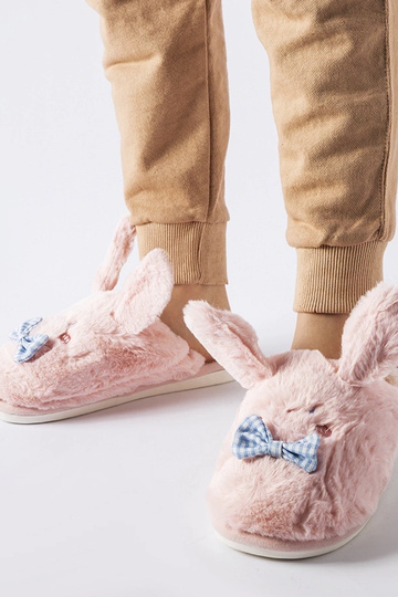 Brunos rosa Pantoffeln mit... 2