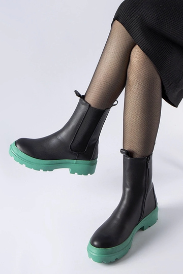 Schwarze Stiefeletten mit... 2